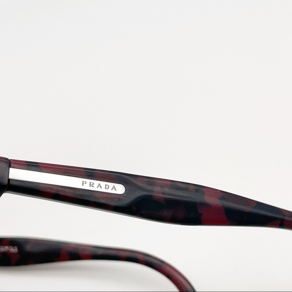 Prada Tortoise Eyeglass Frames With Case - image 4